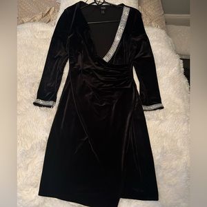 MSK Velour stretch dress -Size Med